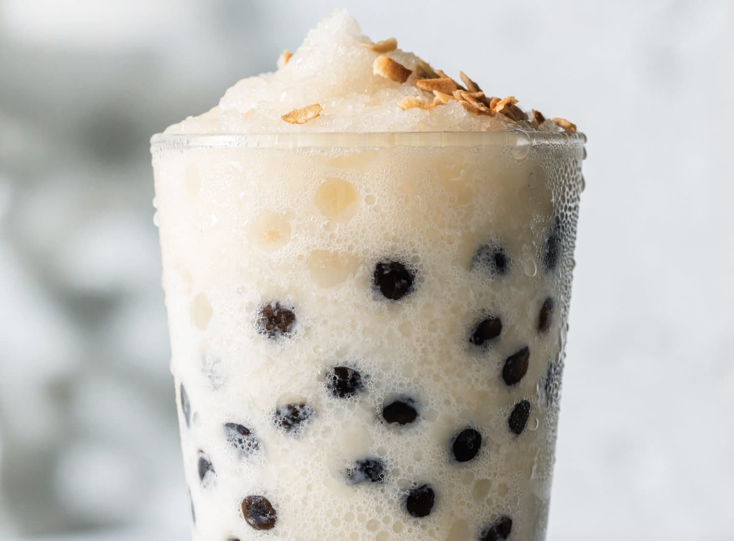 Kokos-Milchtee-Slush